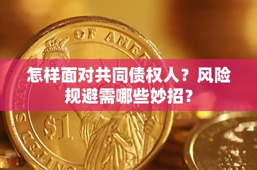 武汉怎样面对共同债权人？风险规避需哪些妙招？